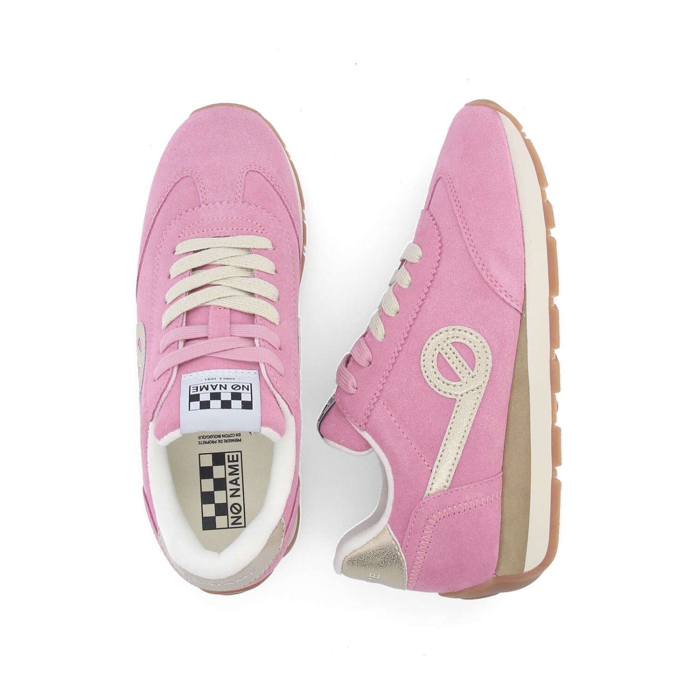CITY RUN JOGGER W - SUEDE - ROSE